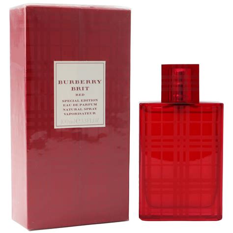 burberry brit red